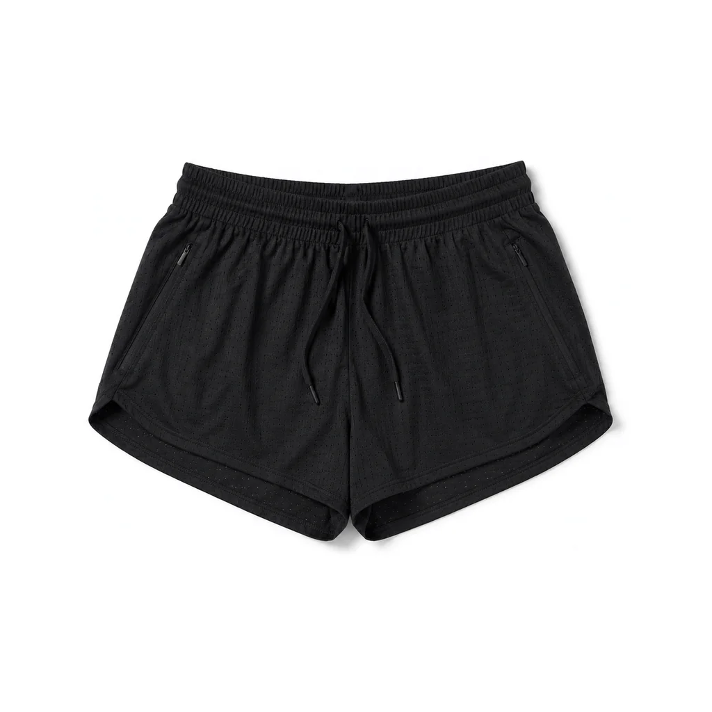 CoolDrift™ Mesh Shorts – Black