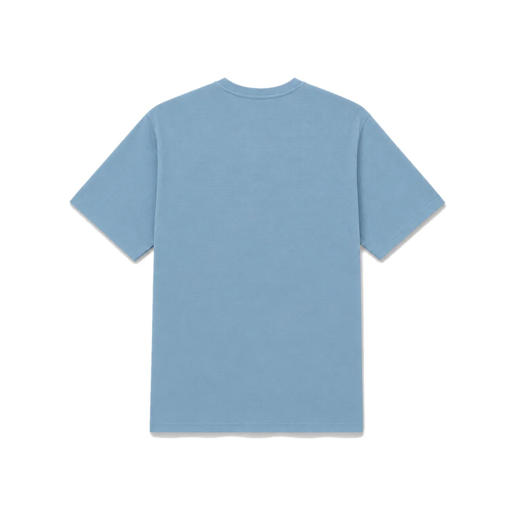 AeroVeil™ Knit Short Sleeve Tee – Blue