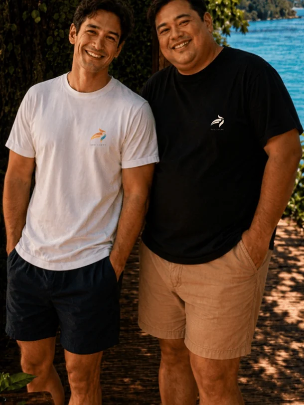 HORNBILL Koh Chang White / Navy Logo HORNBILL Koh Chang White / Navy Logo