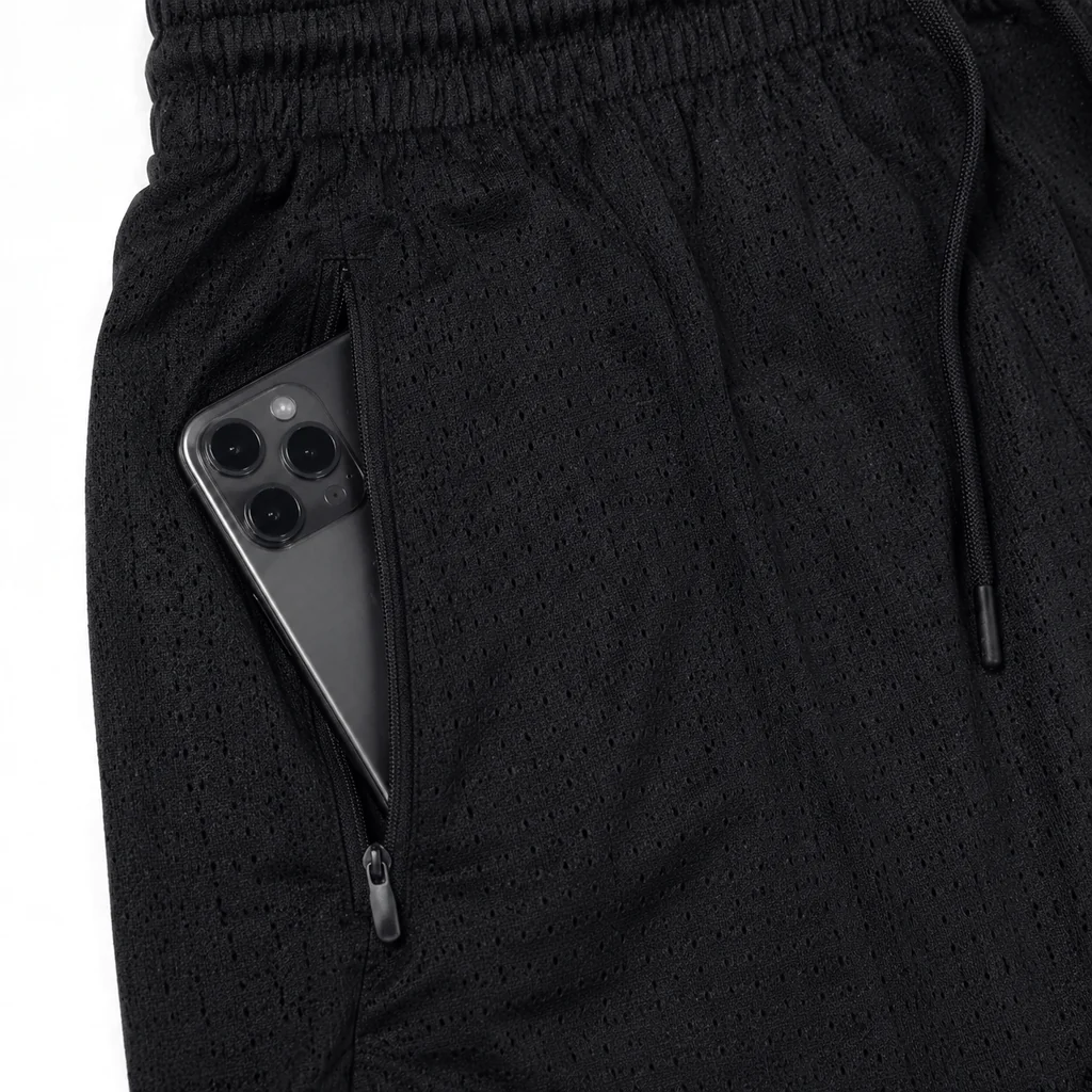 CoolDrift™ Mesh Shorts – Black
