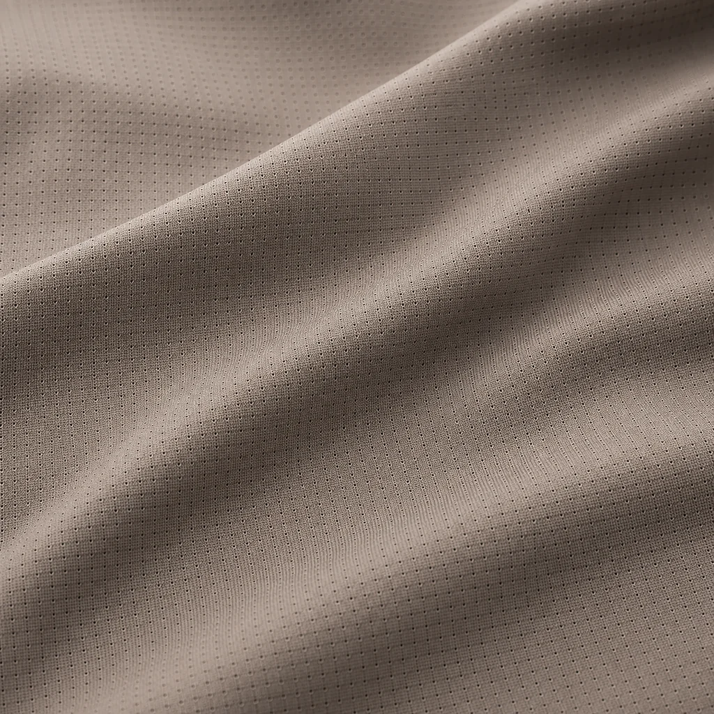 AeroVeil™ Knit Long Sleeve Tee – Beige