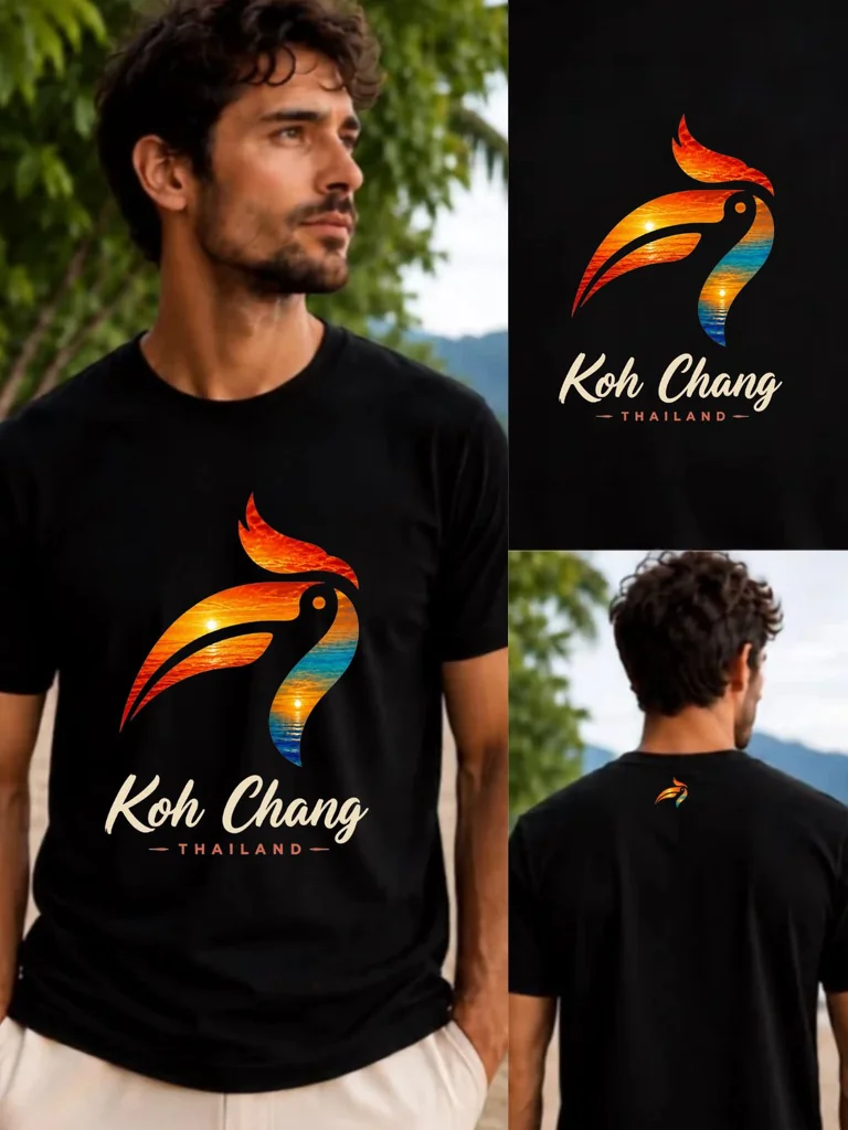 HORNBILL Koh Chang Black / Big Logo Color HORNBILL Koh Chang Black / Big Logo Color