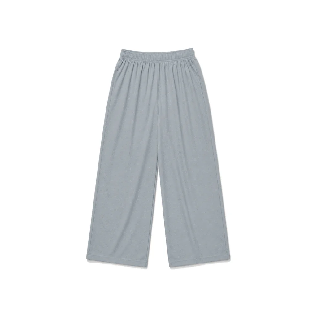 ReLoop™ Dry Fiber Wide Leg Pants – Heather Grey ReLoop™ Dry Fiber Wide Leg Pants – Heather Grey