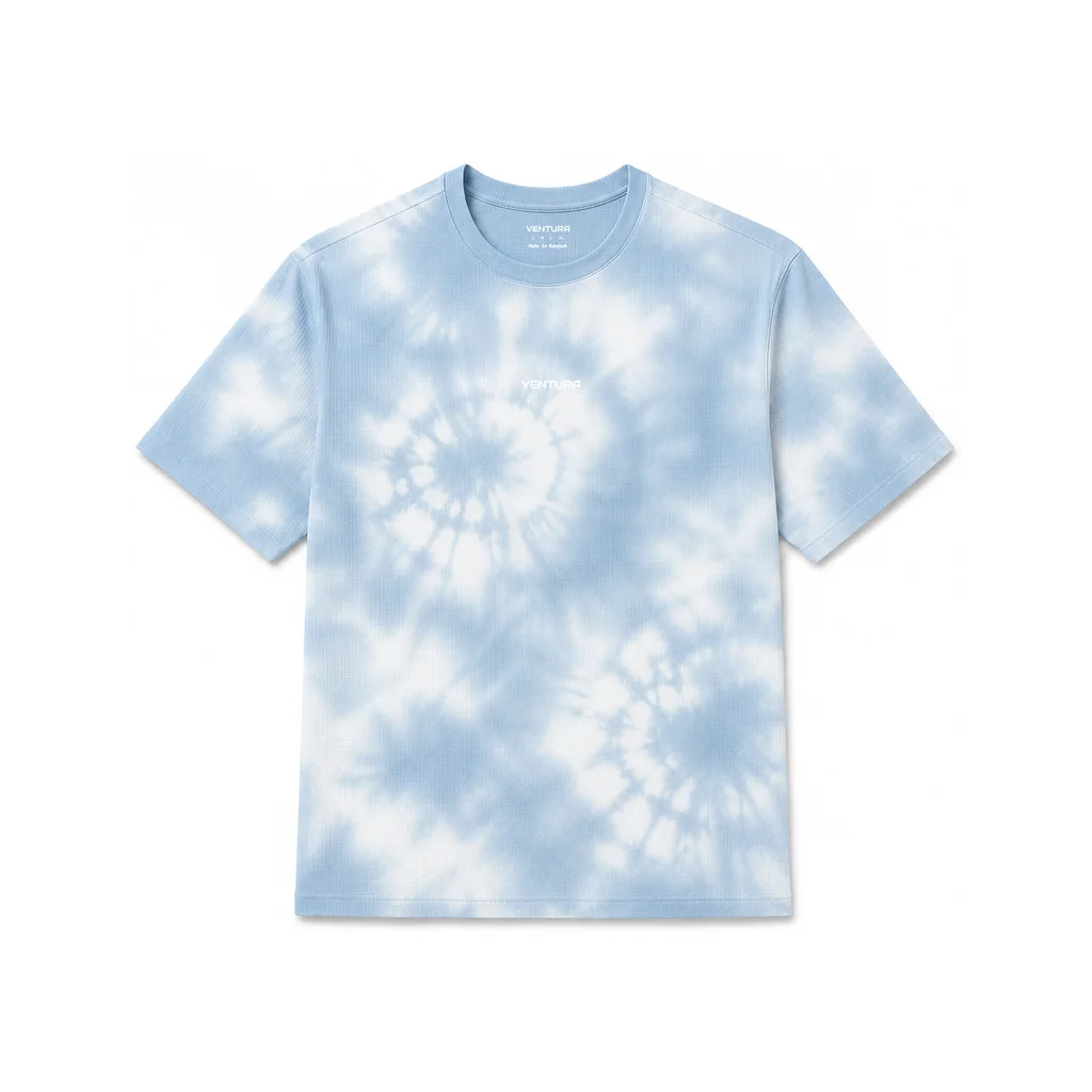 CoolDrift™ Mesh Short Sleeve Tee – Blue Ash Tie Dye CoolDrift™ Mesh Short Sleeve Tee – Blue Ash Tie Dye