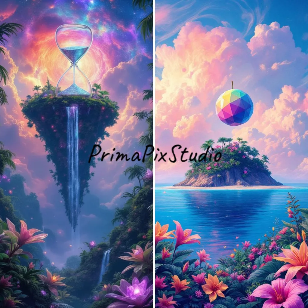 Collection Tropical 10 ภาพ "สวรรค์เขตร้อนสดใส"