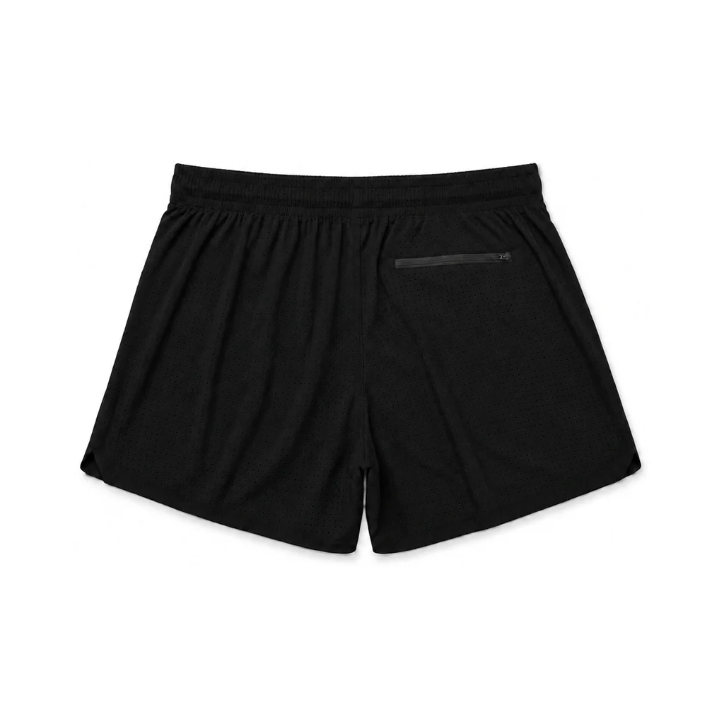 CoolDrift™ Mesh Woven Shorts – Black