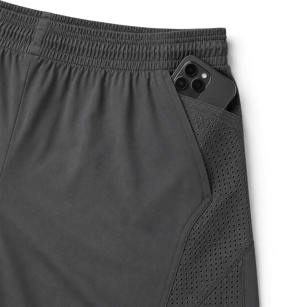 CoolDrift™ Mesh 2-in-1 Shorts – Dark Gray