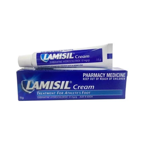 Lamisil cream ครีมรักษาโรคผิวหนัง กลาก เกลื้อน
