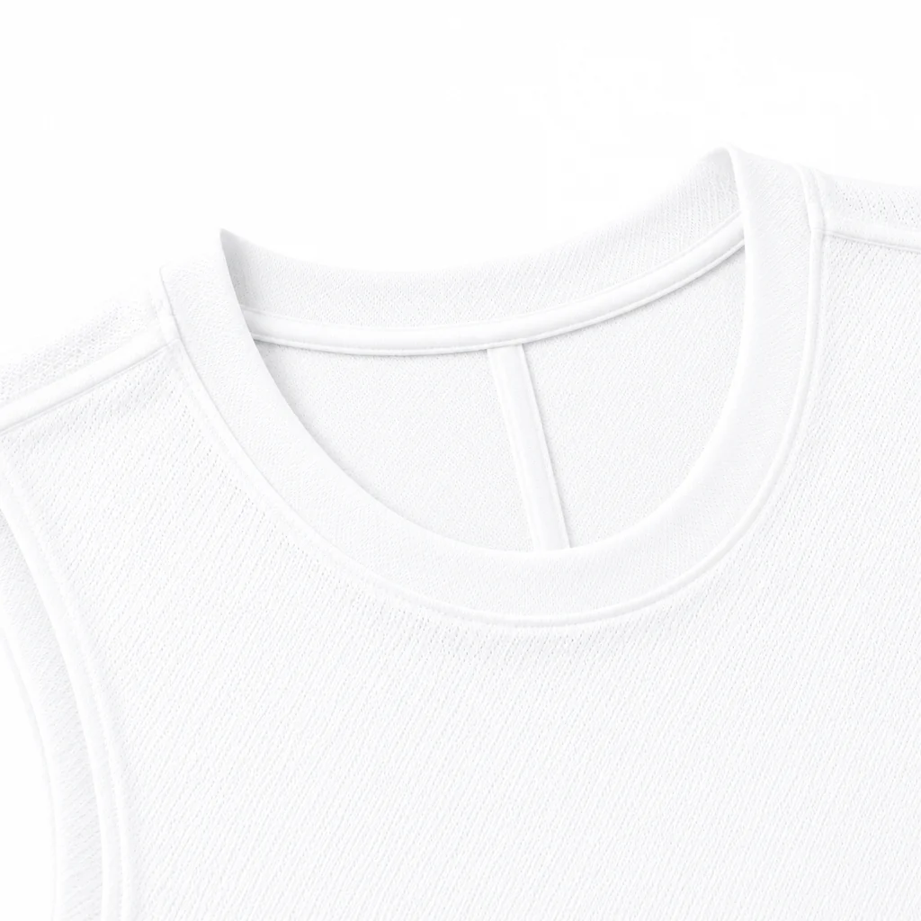 AeroVeil™ Knit Tank Top – White