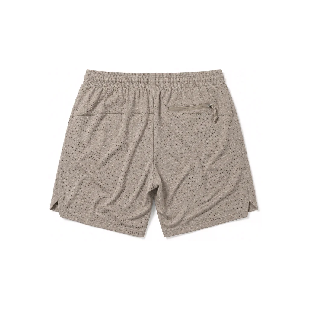 CoolDrift™ Mesh Shorts – Sandbeige