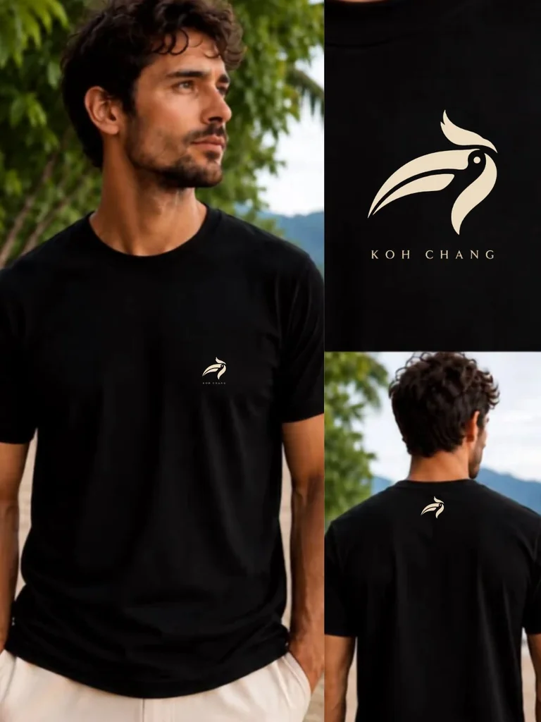 HORNBILL Koh Chang Black / Cream Logo