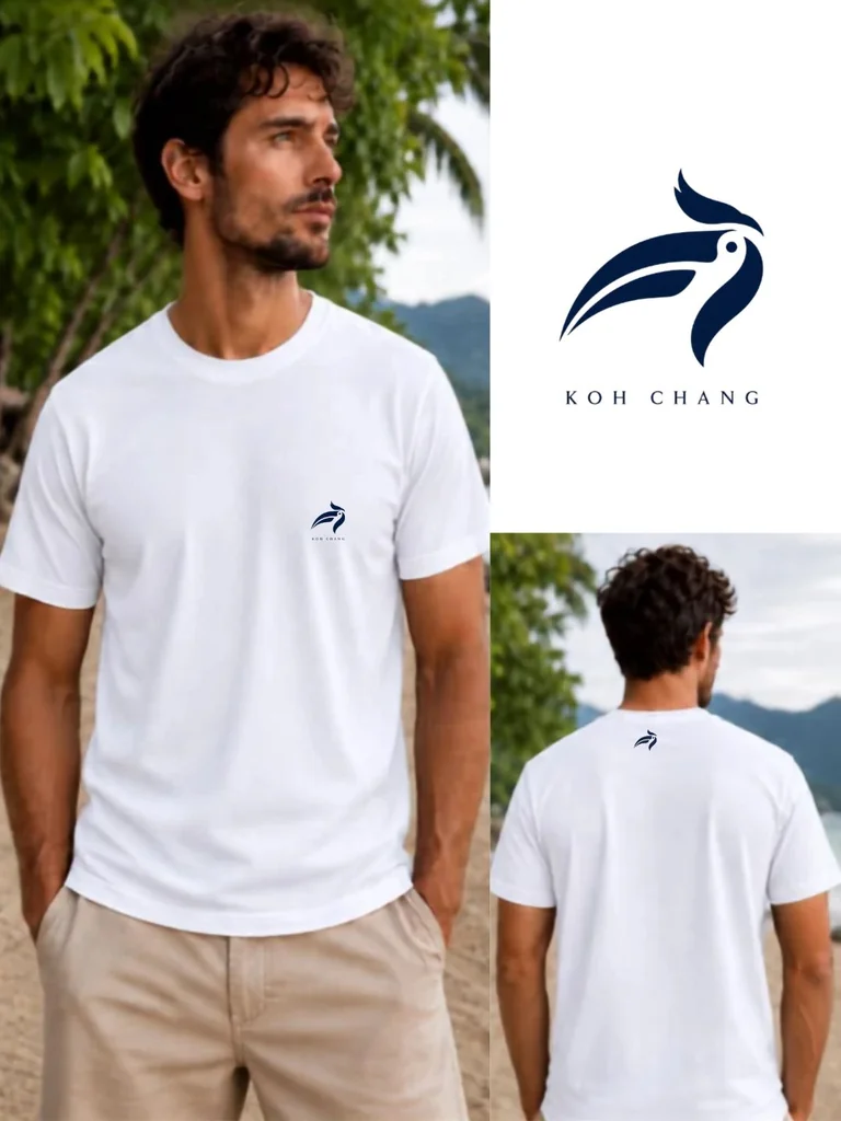HORNBILL Koh Chang White / Navy Logo HORNBILL Koh Chang White / Navy Logo