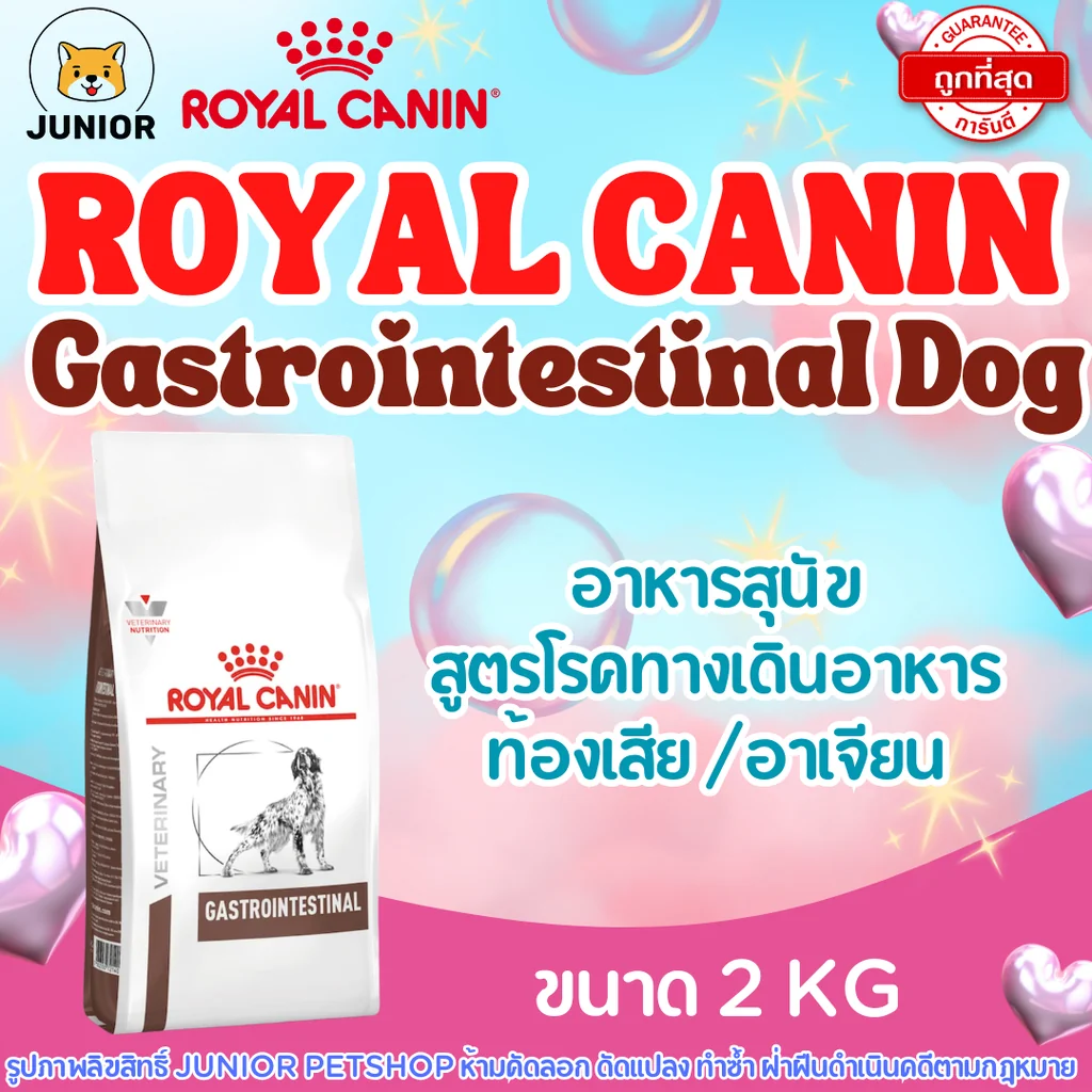 Royal Canin Gastrointestinal Dog 2kg. อาหารเม็ดรักษาโรค สำหรับสุนัขโต ทางเดินอาหาร ท้องเสีย อาเจียน Royal Canin Gastrointestinal Dog 2kg. อาหารเม็ดรักษาโรค สำหรับสุนัขโต ทางเดินอาหาร ท้องเสีย อาเจียน