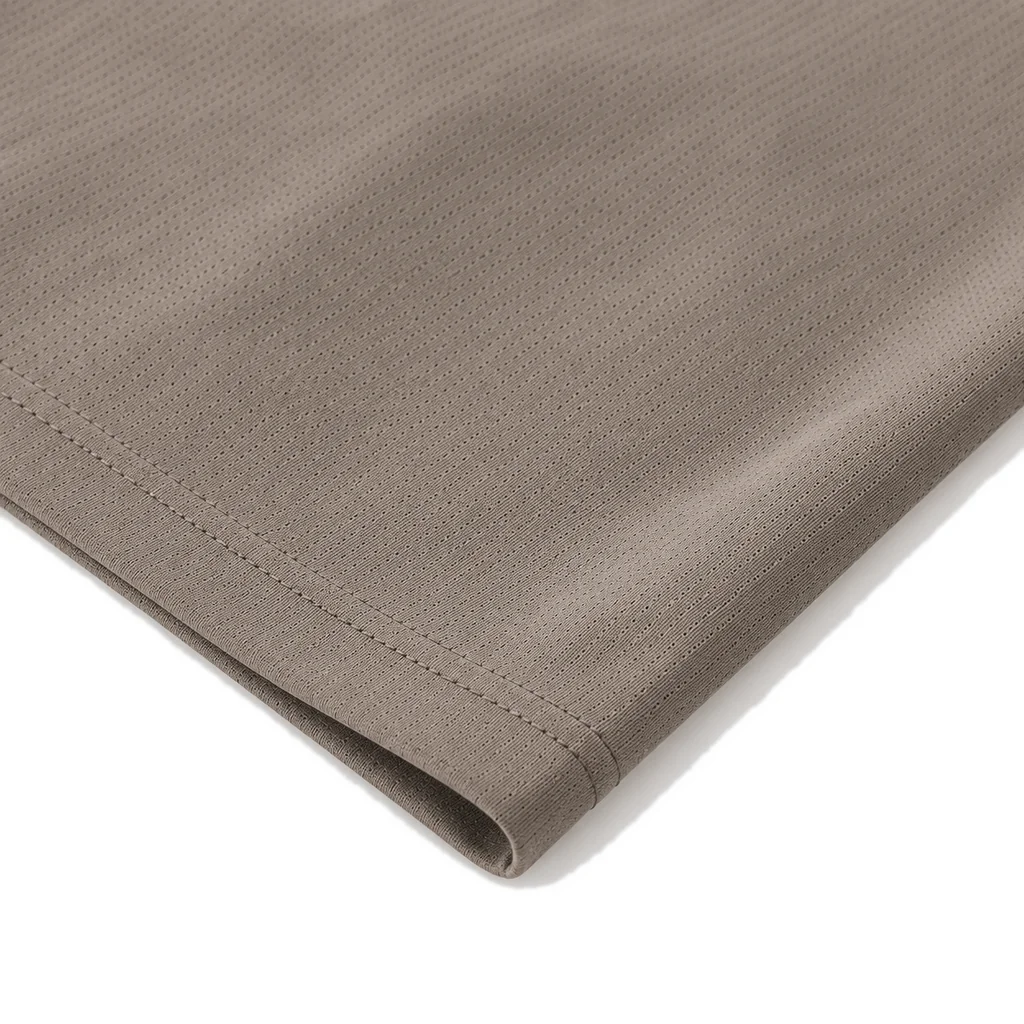 AeroVeil™ Knit Long Sleeve Tee – Beige