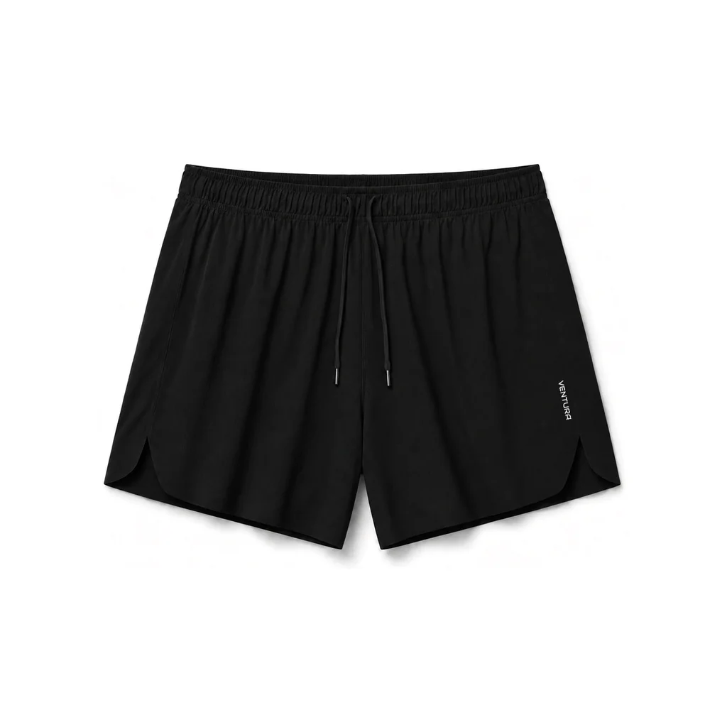 CoolDrift™ Mesh Woven Shorts – Black