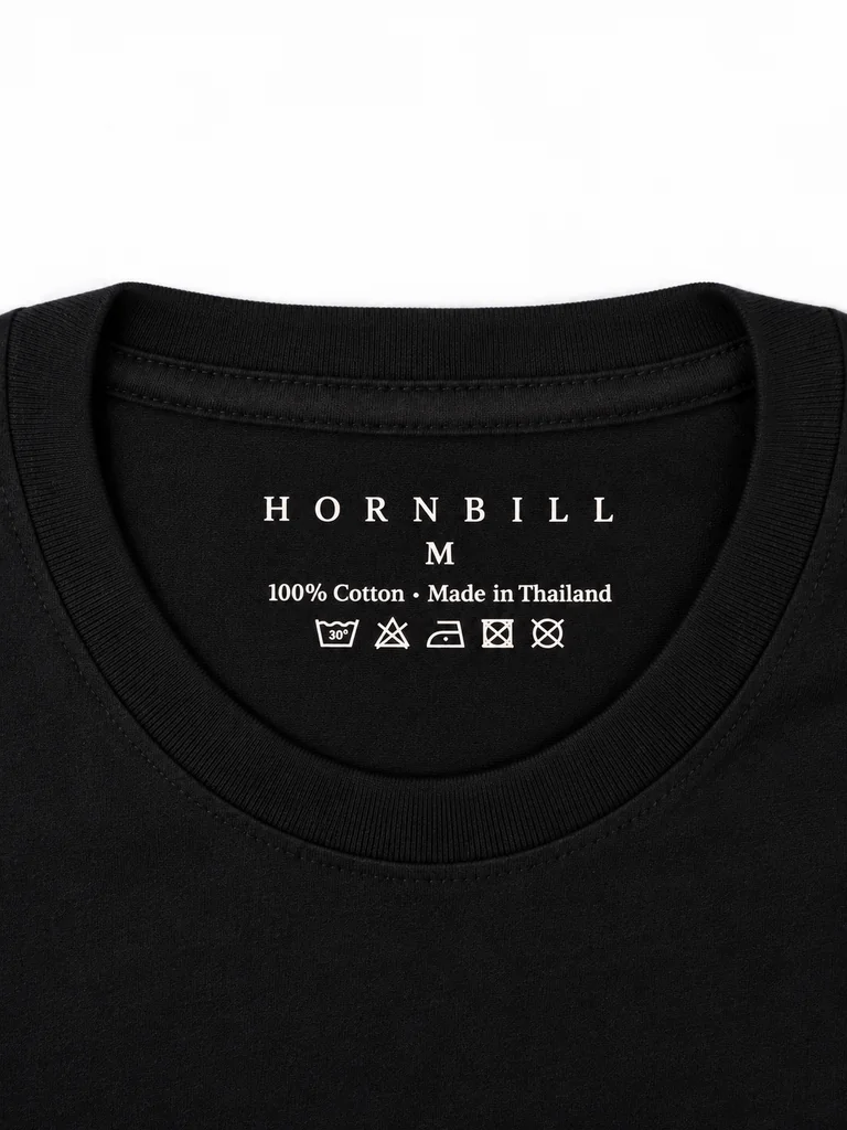 HORNBILL Koh Chang Black / Cream Logo
