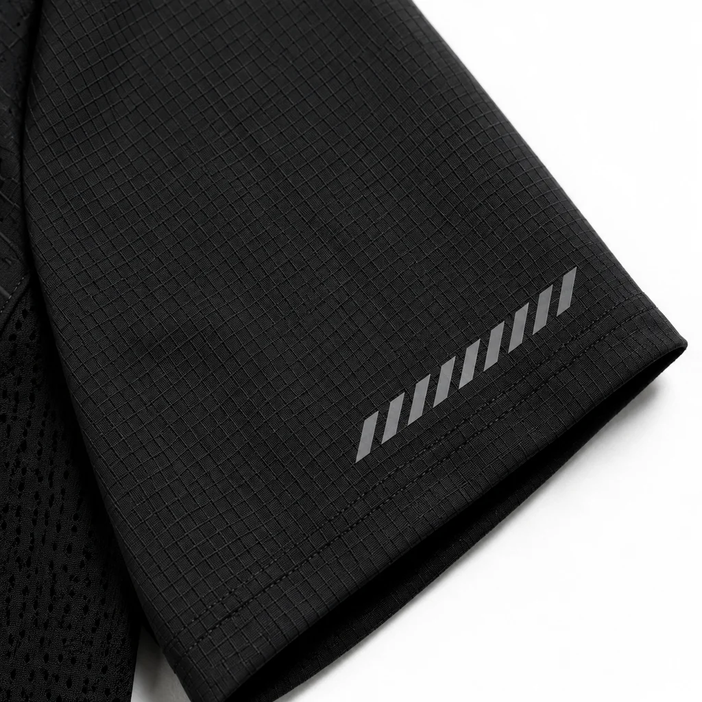 CoolDrift™ Mesh Short Sleeve Tee – Black