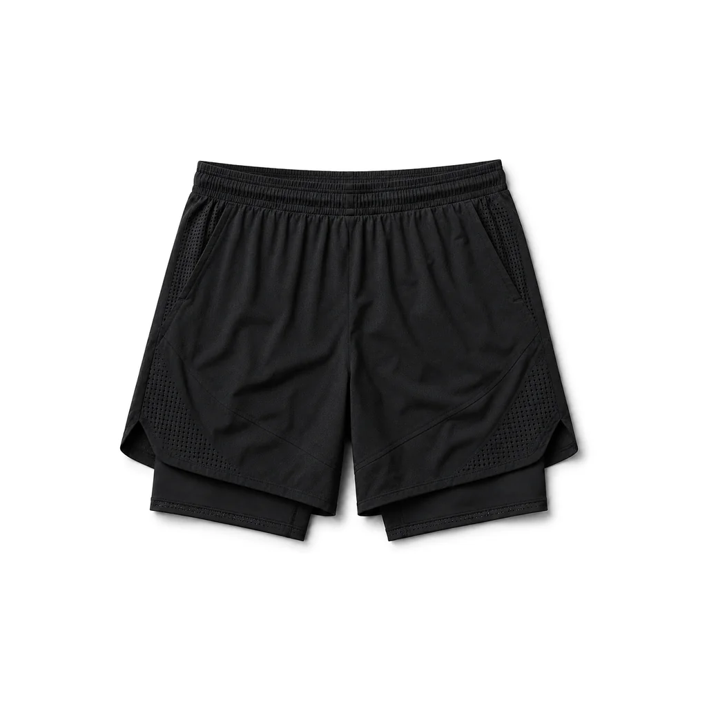 CoolDrift™ Mesh 2-in-1 Shorts – Black CoolDrift™ Mesh 2-in-1 Shorts – Black