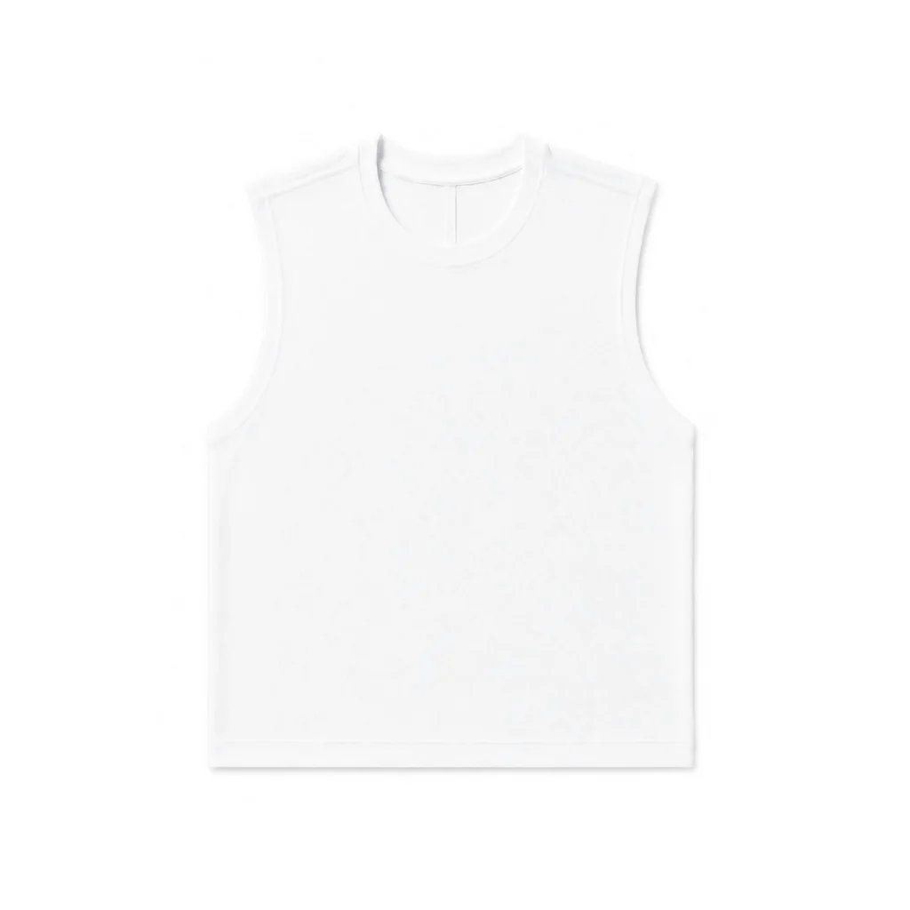 AeroVeil™ Knit Tank Top – White