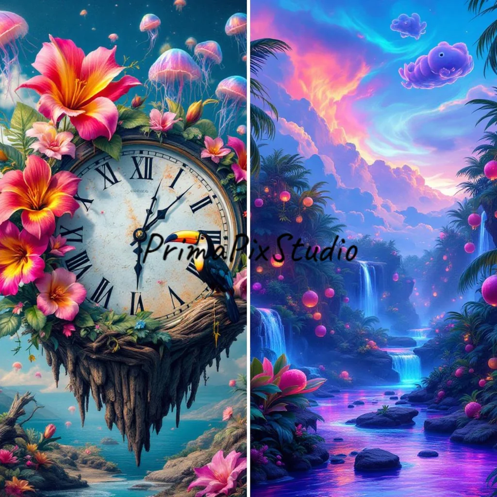 Collection Tropical 10 ภาพ "สวรรค์เขตร้อนสดใส"