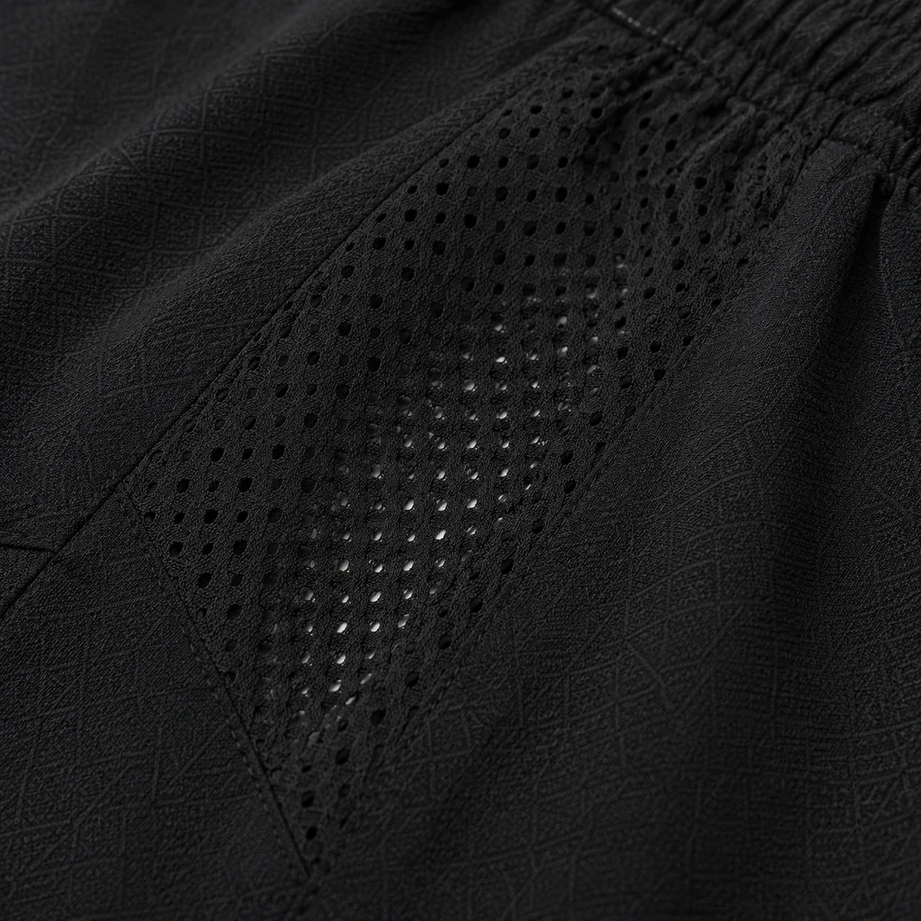 AeroVeil™ Knit Shorts – Black