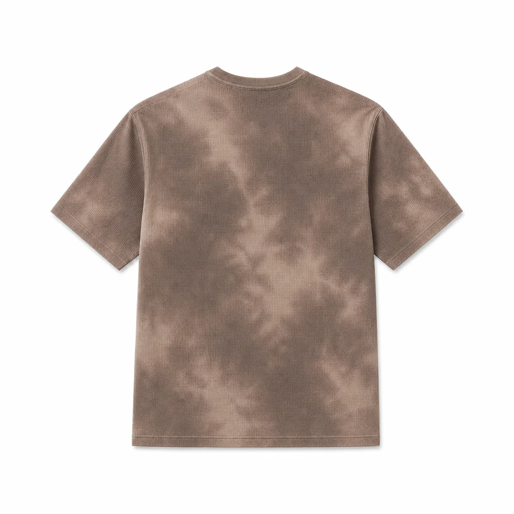 CoolDrift™ Mesh Short Sleeve Tee – Taupe Tie Dye