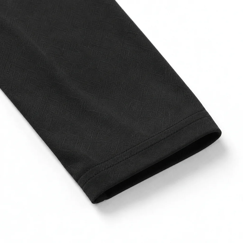 CoolDrift™ Mesh Long Sleeve Tee – Black