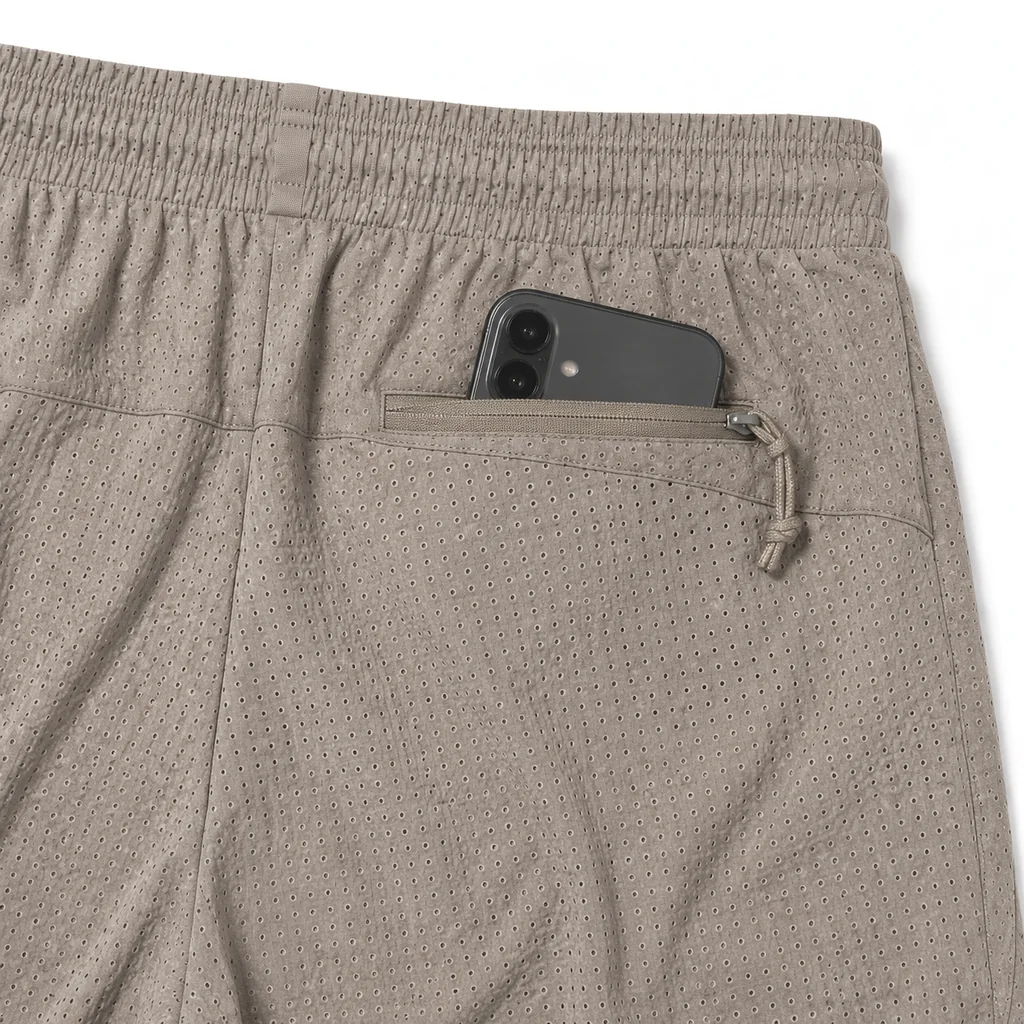CoolDrift™ Mesh Shorts – Sandbeige