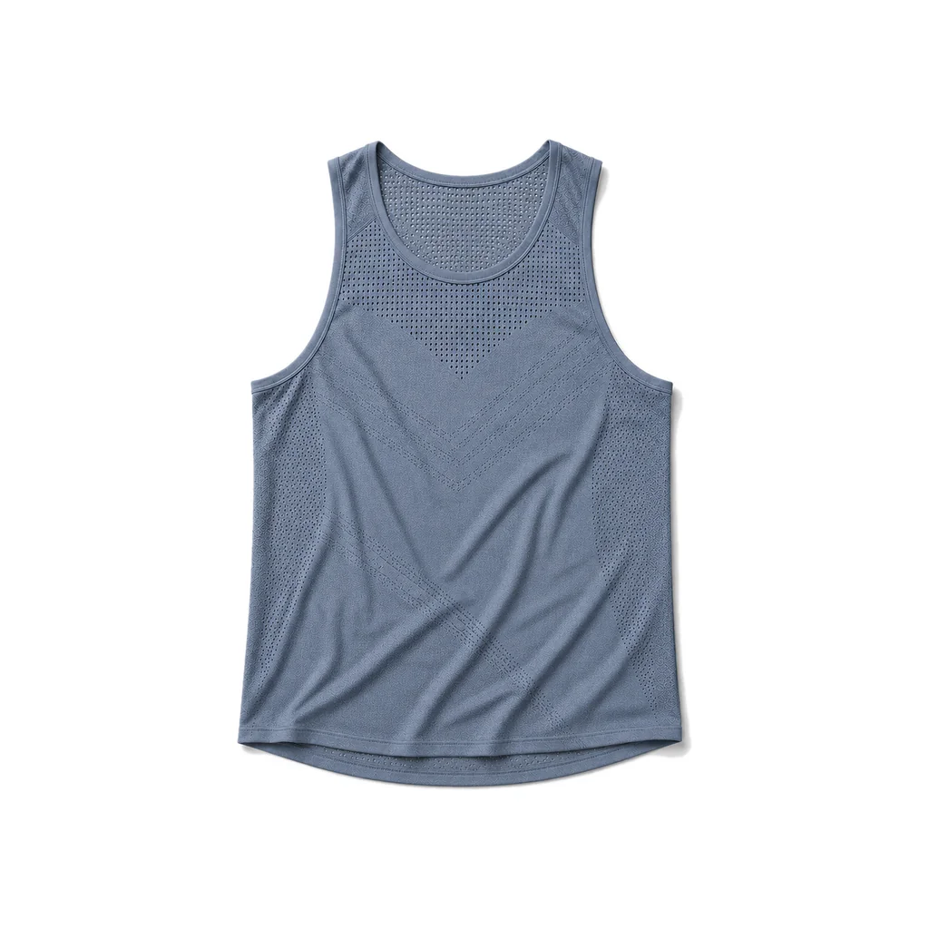 AeroVeil™ Knit Tank Top – Blue Ash AeroVeil™ Knit Tank Top – Blue Ash