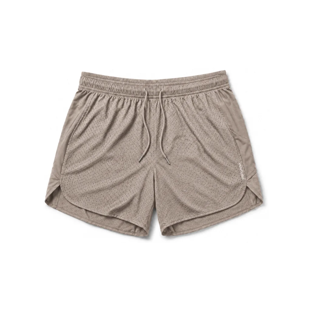 CoolDrift™ Mesh Shorts – Sandbeige