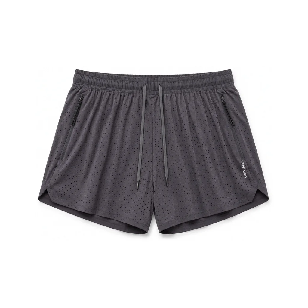 CoolDrift™ Mesh Woven Shorts – Dark Grey