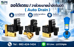 ออโต้เดรน / วาล์วระบายน้ำอัตโนมัติ (Auto Drain)