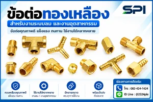 ข้อต่อทองเหลือง (Brass Fitting)