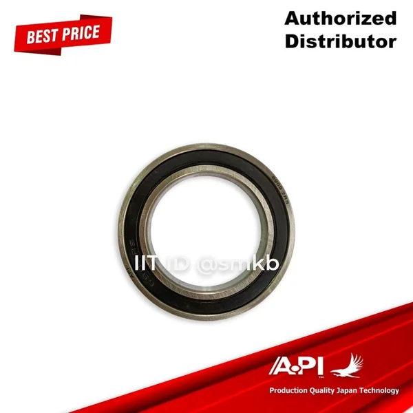 API Brand แบริ่ง ตลับลูกปืนคุณภาพ BALL BEARING 6912 2RS ปิดยาง 6912 size 60X85X13 API Brand แบริ่ง ตลับลูกปืนคุณภาพ BALL BEARING 6912 2RS ปิดยาง 6912 size 60X85X13