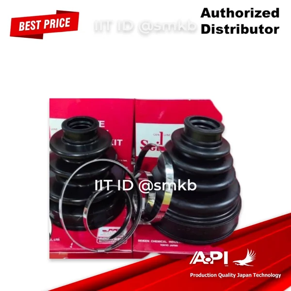 Seiken ยางหุ้มเพลา ตัว-นอก Mitsubishi Ultima อัลติม่า E33 2.0 ยี่ห้อ SEIKEN (SBT-86A) รูเล็ก 23 mm. รูใหญ่ 81 ความสูง