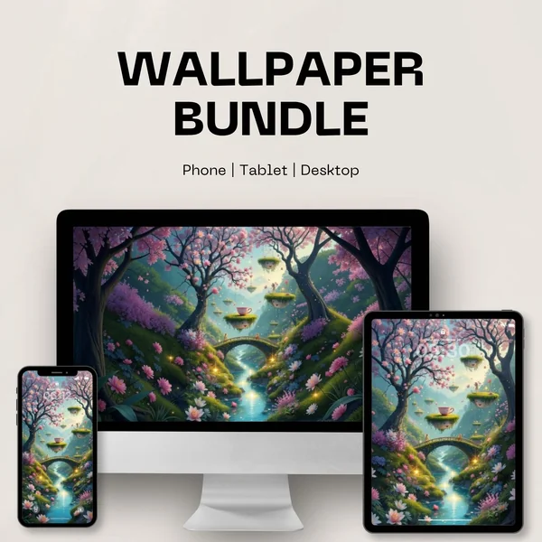 Wallpaper Bundle พราวพฤกษาเหนือสะพานฝัน ภาพสวยคมชัด ใช้ได้ทุกจอ image 1 Wallpaper Bundle พราวพฤกษาเหนือสะพานฝัน ภาพสวยคมชัด ใช้ได้ทุกจอ image 1