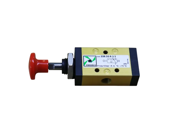 PUSH BUTTON/SPRING VALVE