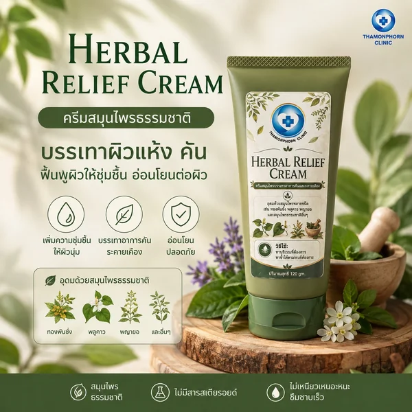 ครีมสมุนไพรแก้คัน HERBAL RELIEF CREAM image 1