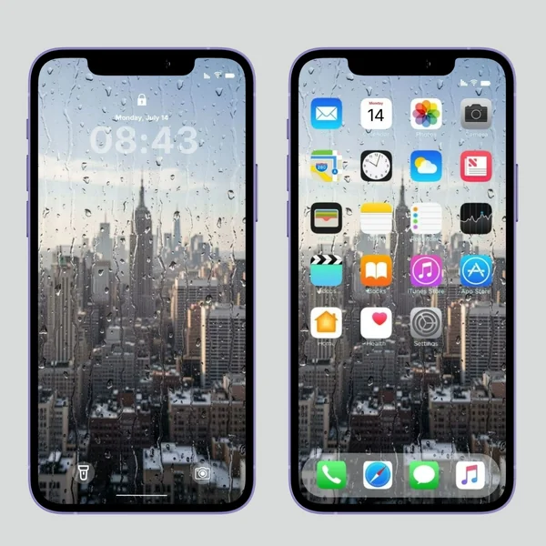 Phone Wallpaper ฝนตกที่หน้าต่าง ชุ่มฉ่ำในเมืองใหญ๋ image 2 Phone Wallpaper ฝนตกที่หน้าต่าง ชุ่มฉ่ำในเมืองใหญ๋ image 2