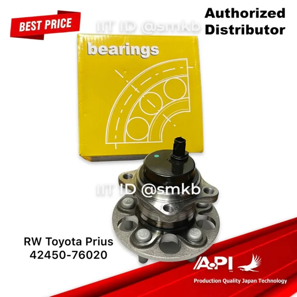 API & NB ลูกปืนล้อพร้อมดุม ดุมล้อหลัง TOYOTA PRIUS 1.8 Lexus CT200 1.8 มี ABS ปี 2015 up( 1 ลูก) OE 42450-47040 ZVW50 Z