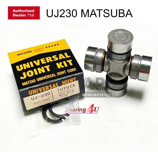 UJ230 Matsuba แท้ ยอยเพลากลางโตโยต้า D4D MTX 4WD VIGO 29x77 Japan TOYOTA VIGO/COMMUTER/HIACE/INNOVA UJ230 Matsuba แท้ ยอยเพลากลางโตโยต้า D4D MTX 4WD VIGO 29x77 Japan TOYOTA VIGO/COMMUTER/HIACE/INNOVA