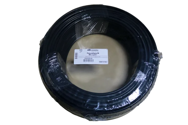 POLYURETHANE 98 LONG LIFE TUBE (BLACK), MIN. 100M