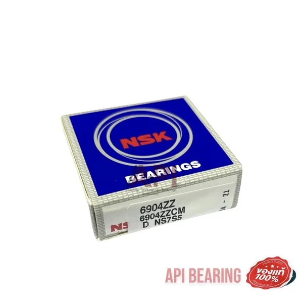 NSK ตลับลูกปืนเม็ดกลมร่องลึก ฝาเหล็ก 2 ข้าง 6904-2Z ( DEEP GROOVE BALL BEARINGS ) 6904 2Z NSK ตลับลูกปืนเม็ดกลมร่องลึก ฝาเหล็ก 2 ข้าง 6904-2Z ( DEEP GROOVE BALL BEARINGS ) 6904 2Z