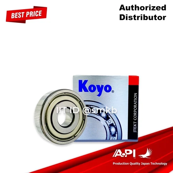 6204-ZZ KOYO / NSK ตลับลูกปืนเม็ดกลม ลูกปืนเพลาลูกเบี้ยว คูโบต้า ET70 ET80 ET95 ET110 ET110 20x47x14