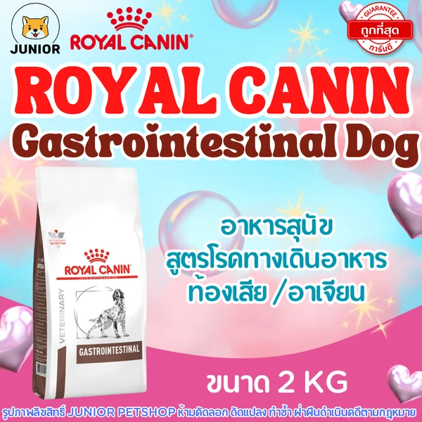 Royal Canin Gastrointestinal Dog 2kg. อาหารเม็ดรักษาโรค สำหรับสุนัขโต ทางเดินอาหาร ท้องเสีย อาเจียน image 1 Royal Canin Gastrointestinal Dog 2kg. อาหารเม็ดรักษาโรค สำหรับสุนัขโต ทางเดินอาหาร ท้องเสีย อาเจียน image 1
