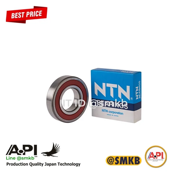 NTN 6903 LL 6903-2RS ตลับลูกปืนเม็ดกลมร่องลึก ฝายาง 2 ข้าง 17X30X7 mm. (แท้ ผลิตจาก ญี่ปุ่น)