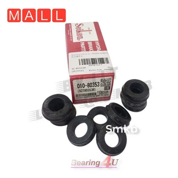 Seiken ลูกยางเบรค หน้า Isuzu NKR ELE 250 1.1/8" SC-80353R ลูกยางซ่อมกระบอกเบรค ลูกยางเบรคแหวน 1.1/8" กล่อง 10 ชิ้น