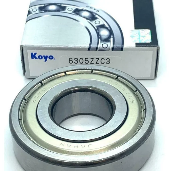 KOYO Ball Bearing No.6305-2ZC3 25x62x17 mm. ตลับลูกปืน เบอร์ 6305-2ZC3 รอบจัด Japan