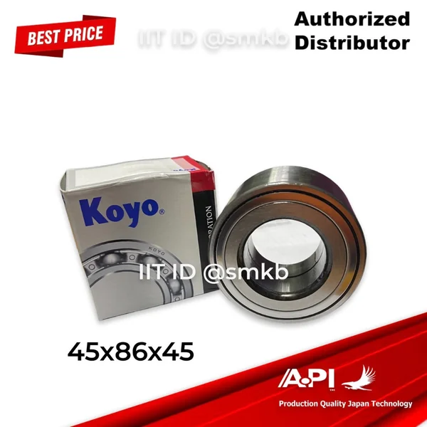 Koyo DAC4586W-2CS69 ลูกปืนล้อหน้า TOYOTA CAMRY ACV41L 2006- (90369-T0004) Camry ACV51,ACV41 Hybrid RX300,350,400 โตโยต้ Koyo DAC4586W-2CS69 ลูกปืนล้อหน้า TOYOTA CAMRY ACV41L 2006- (90369-T0004) Camry ACV51,ACV41 Hybrid RX300,350,400 โตโยต้