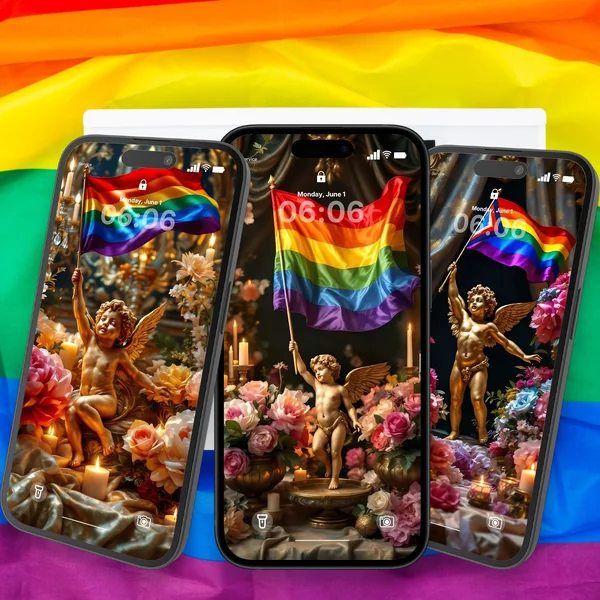 Pride Month phone wallpaper สดใส "พราวพรายไพรด์การ์เดน" image 1 Pride Month phone wallpaper สดใส "พราวพรายไพรด์การ์เดน" image 1